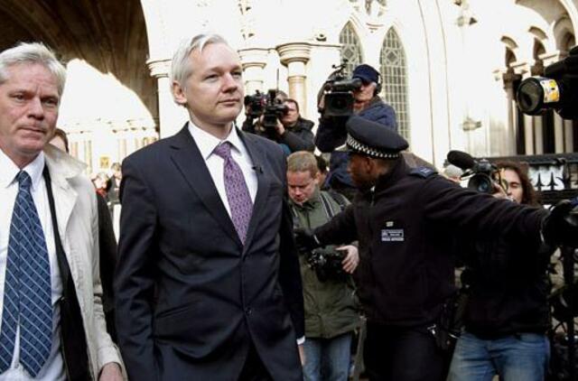 Julianas Assangeas gavo leidimą kreiptis į Aukščiausiąjį teismą