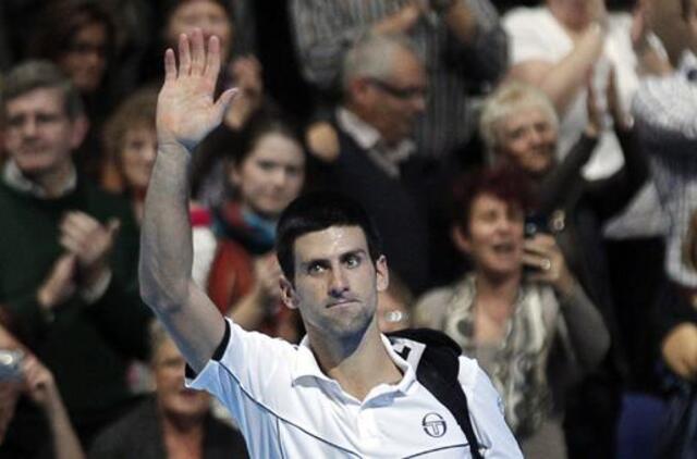 Novakas Djokovičius paskelbtas geriausiu Europos sportininku