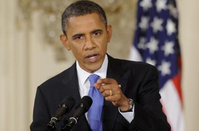 Pasak Baracko Obamos, karas Irake baigsis šį mėnesį