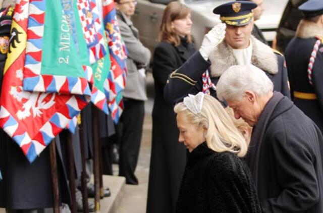 Pasaulio lyderiai susirinko į paskutinę kelionę palydėti Vaclavo Havelo