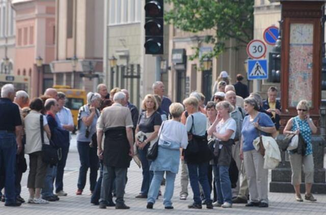 Pernai užsienio turistas Lietuvoje išleido kiek daugiau nei 1 tūkst. litų