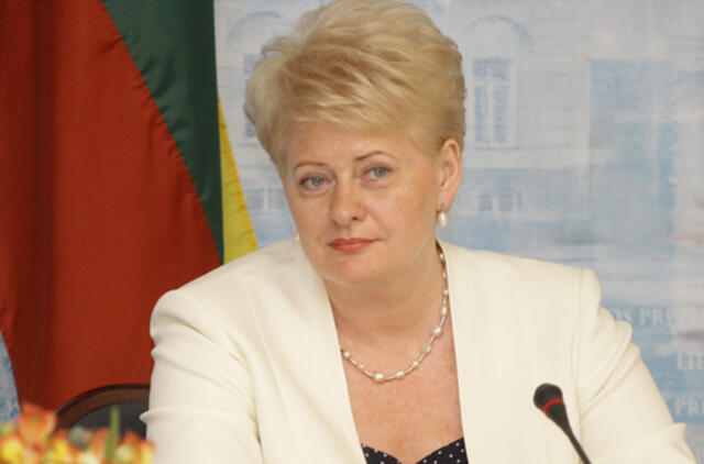 Prezidentės Dalios Grybauskaitės naujametinis sveikinimas