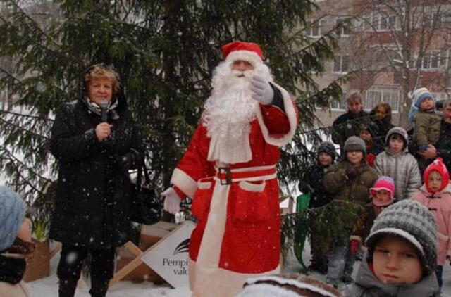 Savaitgalį Klaipėdą papuoš dar keturios eglutės