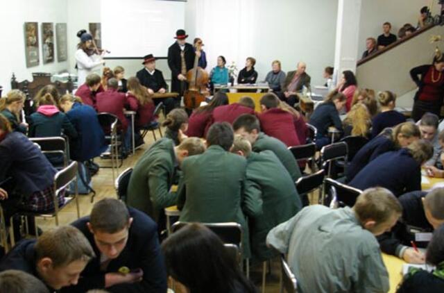 Tilžės akto pasirašymo paminėjimo proga - moksleivių konkursas