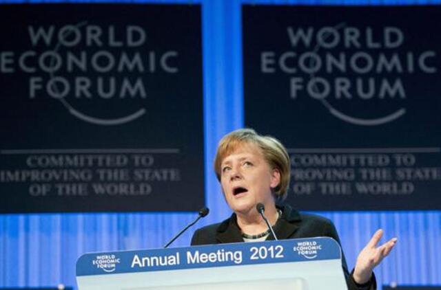 Angela Merkel: Europa nepakankamai pasimokė iš 2008 metų krizės