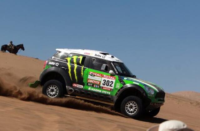 Dakaro ralio etape kretingiškis finišavo 100-asis