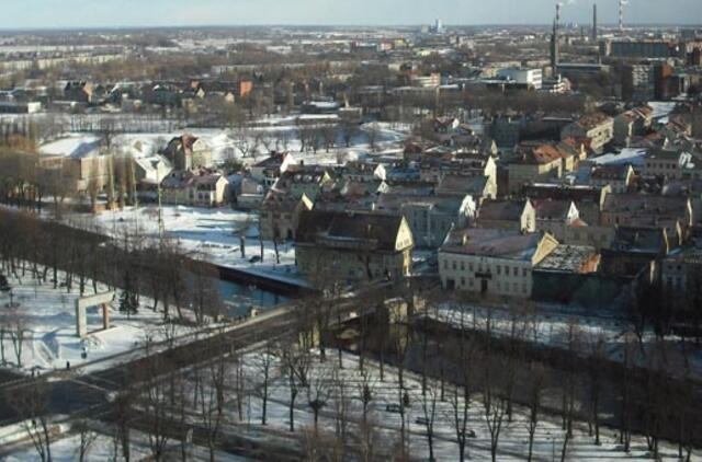 Drakonais pasipuošusi Klaipėda tikisi gerų metų