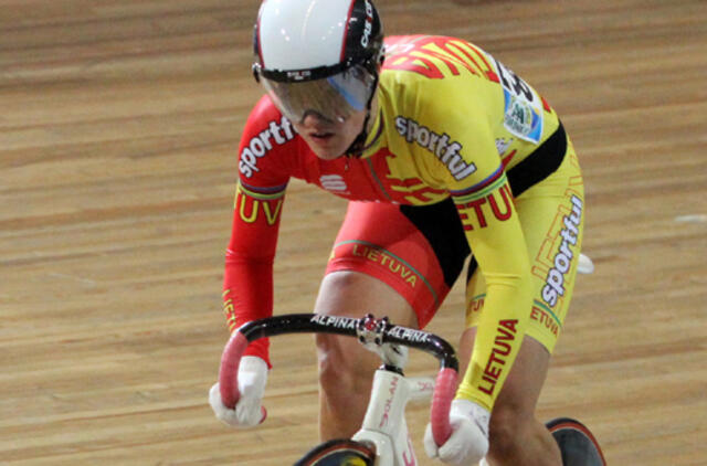 Dviratininkei Simonai Krupeckaitei - keirino rungties sidabras