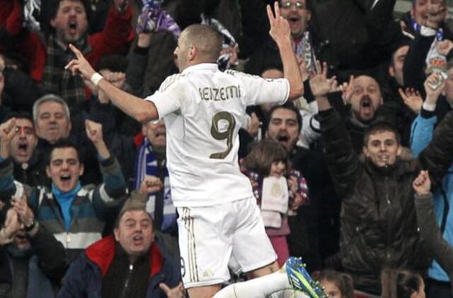 Ispanijos taurės turnyro aštunfinalyje "Real" išplėšė pergalę