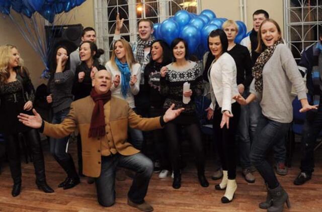 Jūros choras išlydėtas į didžiąją kovą