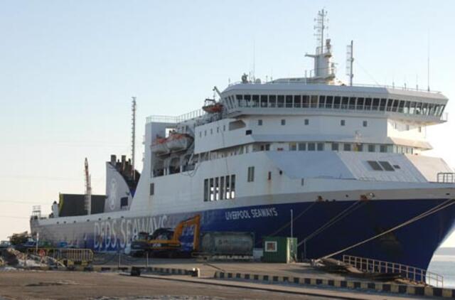 Keltas "Liverpool Seaways" sulaikytas Švedijoje