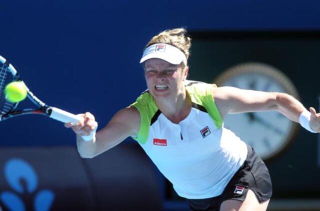 Kim Clijsters prasibrovė į "Australian Open" ketvirtfinalį