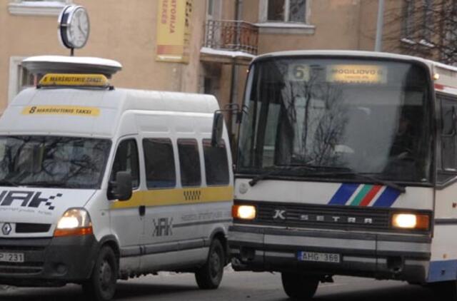 Klaipėdos maršrutinių taksi tvarkaraštis - internete