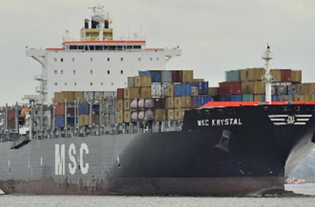 Klaipėdos uoste - laivas rekordininkas