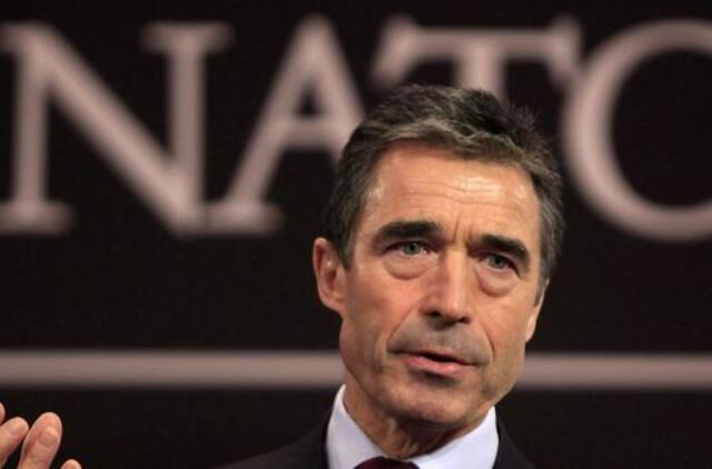 Lietuvoje lankosi NATO generalinis sekretorius