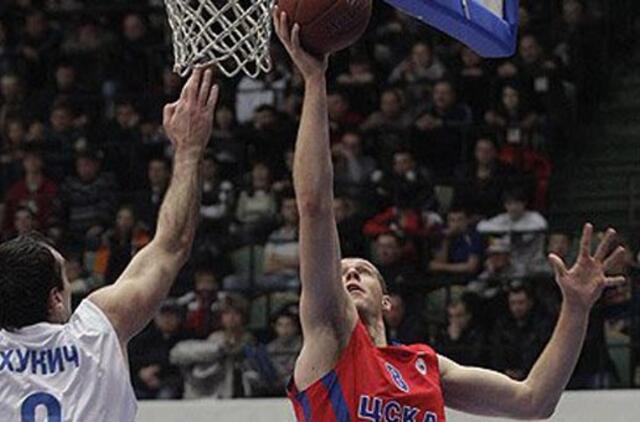Lietuvos krepšininkai CSKA komandai pelnė 14 taškų