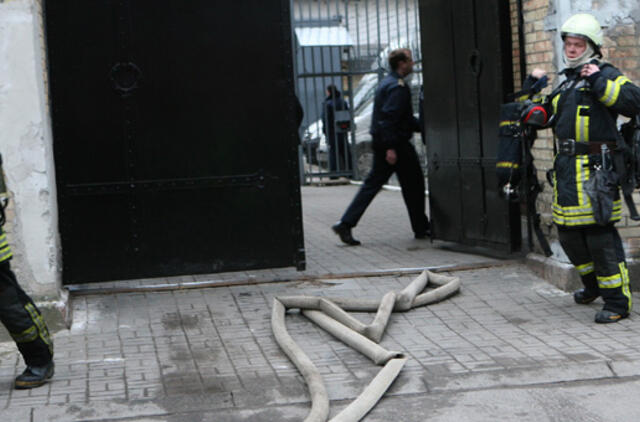 Lukiškių tardymo izoliatoriuje kilo gaisras