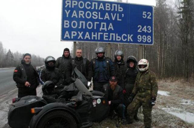 Motociklais - į Rusiją