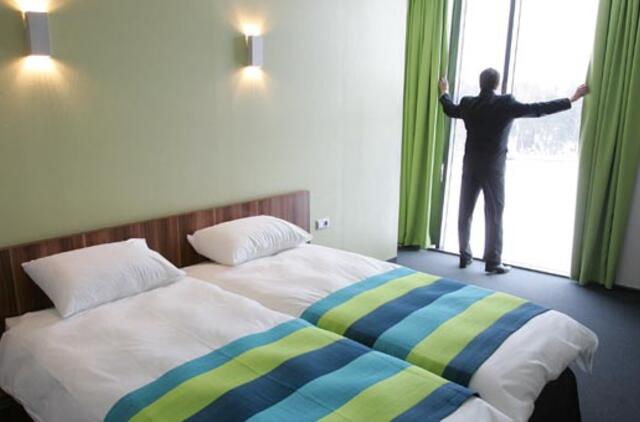 Nakvynių skaičius ES viešbučiuose pernai smarkiai išaugo