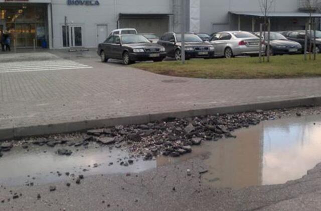 Nauji metai - naujos duobės