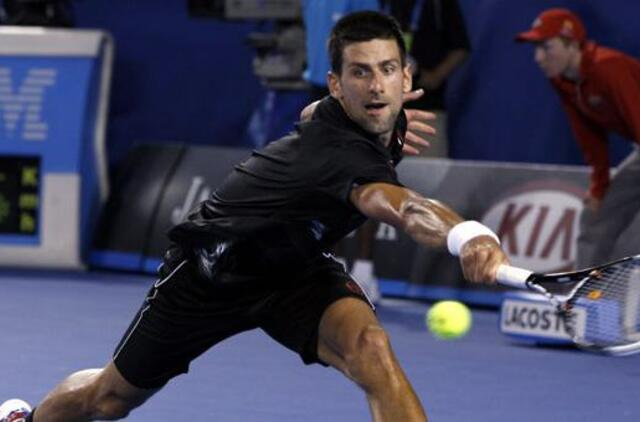 Novakas Džokovičius apgynė "Australian Open" nugalėtojo titulą