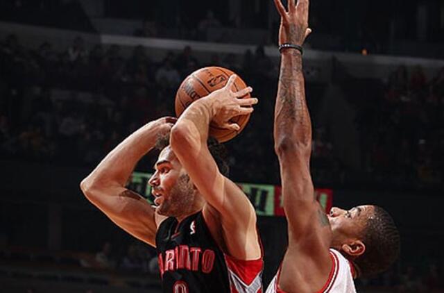 "Raptors" su Linu Kleiza patyrė ketvirtąją nesėkmę iš eilės