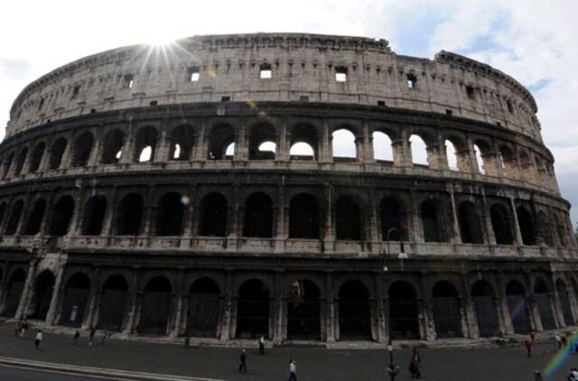 Roma ketina riboti lankytojų skaičių Koliziejuje