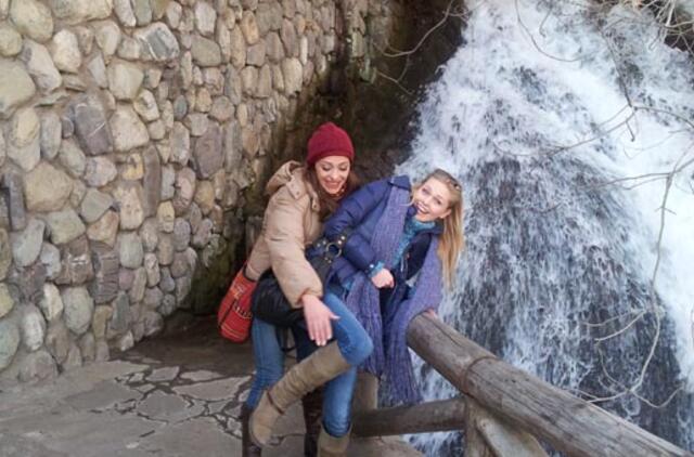 Serialo "Vyno kelias" aktoriai Gruzijoje sutikti žymiausių žvaigždžių