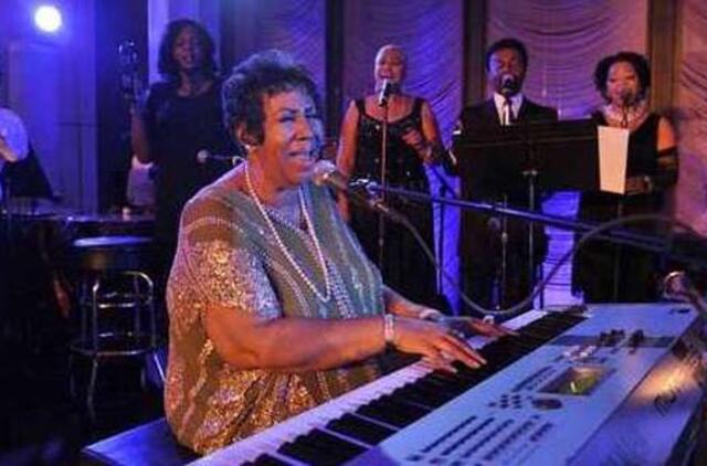 Soul muzikos legenda Aretha Franklin atšaukė planuotas vedybas