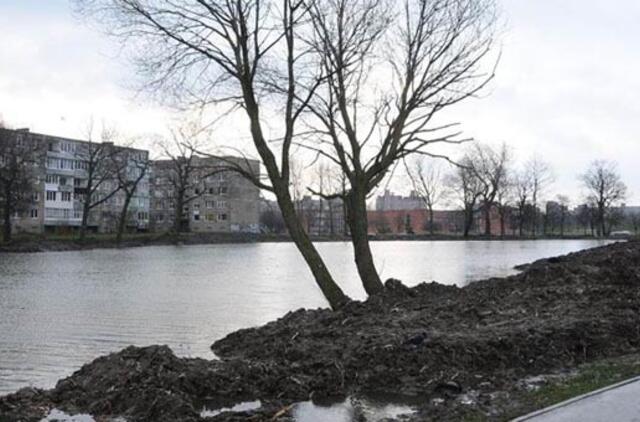 Tvenkinių valymas nepatinka faunai