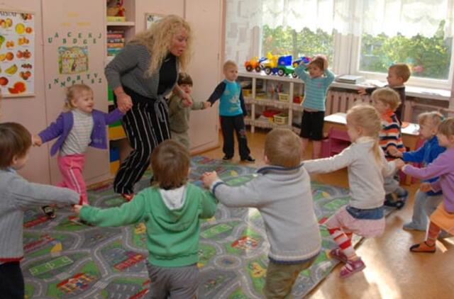 Vaikų darželiai mokysis taikytis prie šeimos poreikių