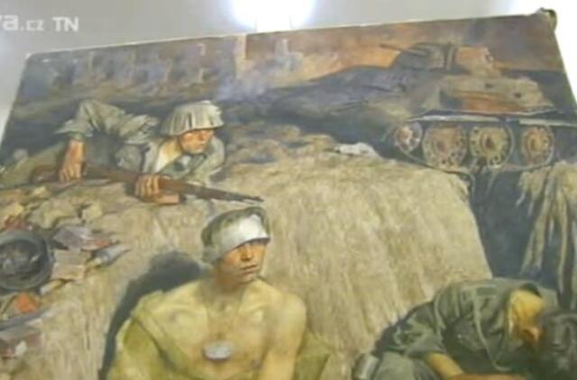 Čekijos moterų vienuolyne rasti Adolfui Hitleriui priklausę paveikslai