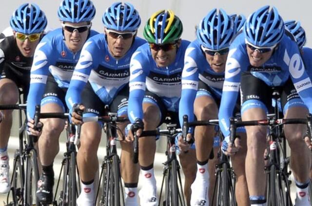 Dviračių lenktynių "Tour of Qatar" antrąjį etapą laimėjo Ramūno Navardausko komanda