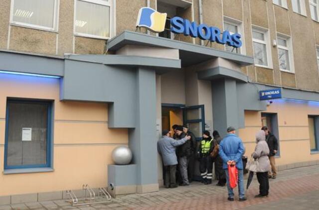 Indėlininkai ir kreditoriai nori atgaivinti SNORĄ