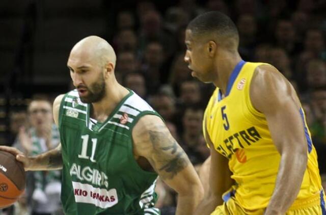 "Kauno Žalgiris" griebsis už šiaudo