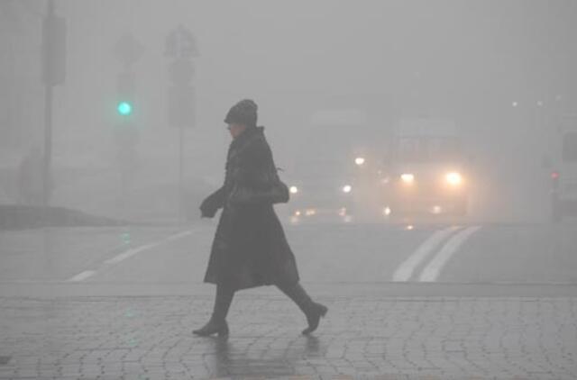 Klaipėdos centre oras vis dar užterštas