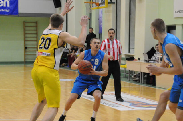 Klaipėdos krepšininkai įveikė Šiaulių studentus
