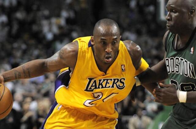 "Lakers" nutraukė "Celtics" komandos penkių pergalių seriją
