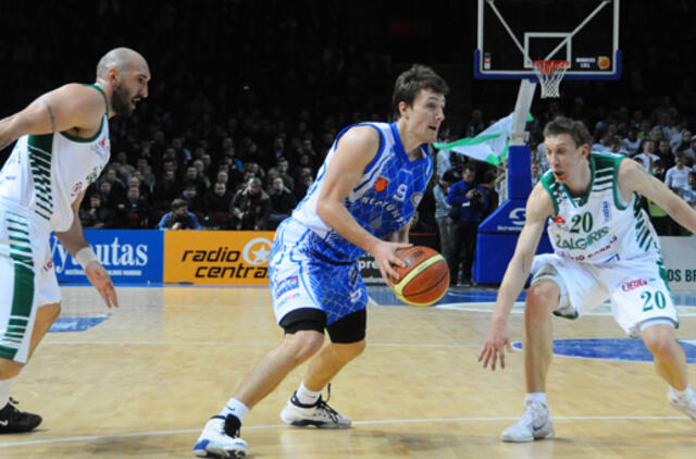 "Neptūnas"  Kaune vos 1 tašku nusileido "Žalgiriui"