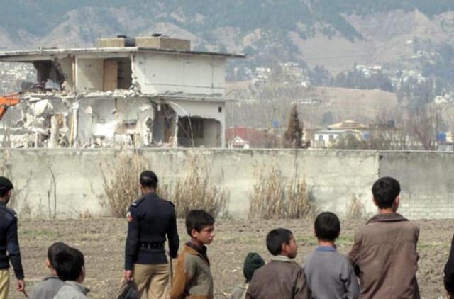 Pakistane griaunamas Osamos bin Ladeno slėptuvės kompleksas