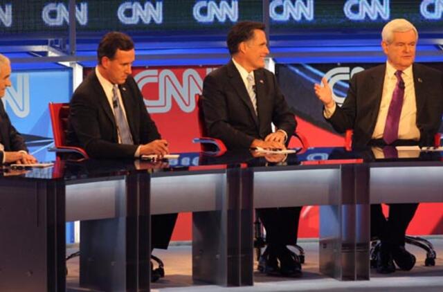 Respublikonų kandidatai į JAV prezidento postą susipliekė TV debatuose