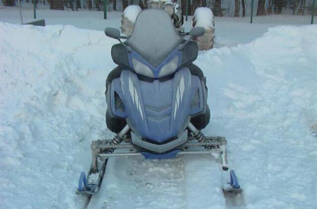 Romantišką kelionę motociklu nutraukė pasieniečiai