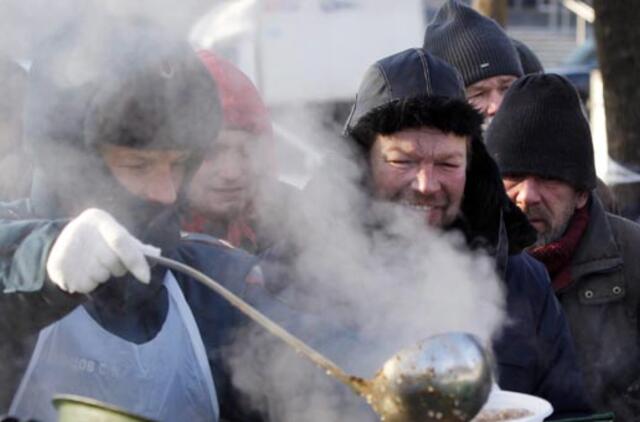 Rusijoje nuo metų pradžios mirtinai sušalo daugiau kaip 200 žmonių