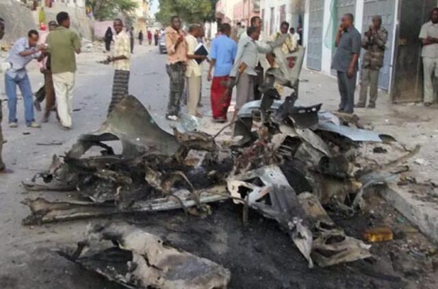 Somalio sostinėje teroro akto aukomis tapo 11 žmonių