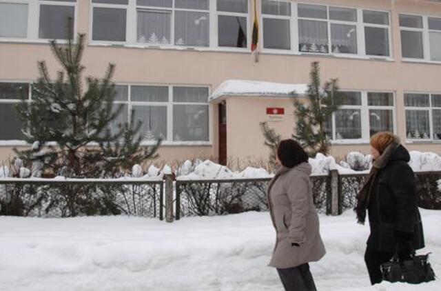 Tėvai per speigus vaikų į mokyklą gali neleisti