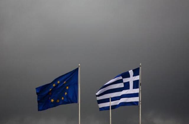 "Fitch" padidino Graikijos skolinimosi reitingą pirmą kartą nuo 2003 m.