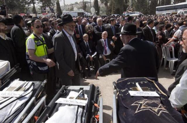 Izraelyje palaidotos išpuolio Tulūzoje aukos