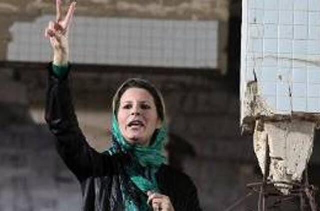 Jordanija gali suteikti prieglobstį vienintelei M. al Kadafio dukrai