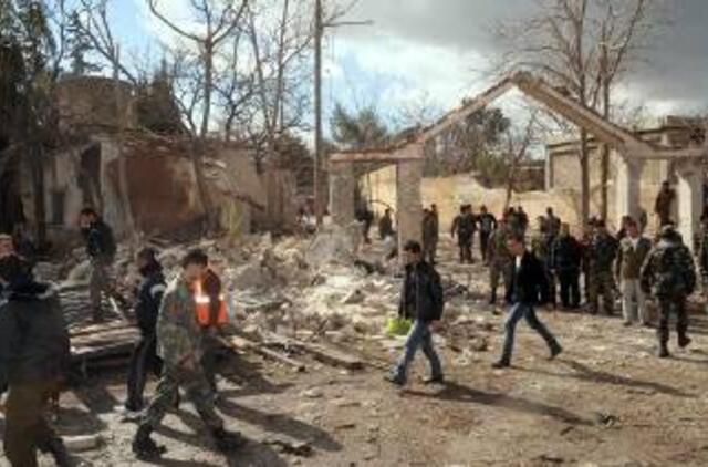 JT: Sirijos valdžia vykdo nusikaltimus prieš civilius