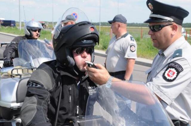 Kelių policijos reidai paraližuos eismą